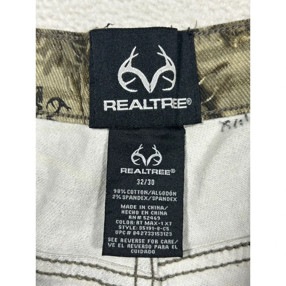 Realtree Camo Pants Mens 32x30 Max 1 XT Outdoor Streetwear Straight Leg - Picture 5 of 7